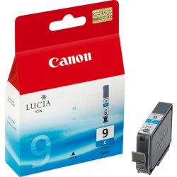 Canon Original PGI-9c 1035B001 Tintenpatrone cyan 1.150 Seiten/5%, 14 ml