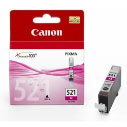 Canon Original CLI-521m 2935B001 Tintenpatrone magenta 445 Seiten, 9 ml