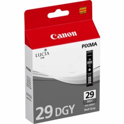 Canon Original PGI-29dgy 4870B001 Tintenpatrone grau 710 Seiten, 36 ml