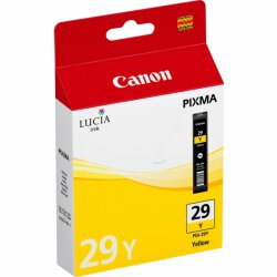 Canon Original PGI-29y 4875B001 Tintenpatrone gelb 1.420 Seiten, 36 ml