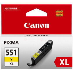 Canon Original CLI-551Y XL 6446B001 Tintenpatrone gelb 695 Seiten, 11 ml
