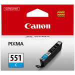 Canon Original CLI-551C 6509B001 Tintenpatrone cyan 332...