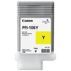 Canon Original PFI-106y 6624B001 Tintenpatrone gelb 130 ml