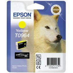 Epson Original C13T09644010 T0964 Tintenpatrone gelb 890 Seiten, 11,4 ml