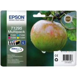 Epson Original C13T12954012 T1295 Tintenpatrone MultiPack 11,2 ml + 3x7 ml