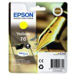 Epson Original C13T16244012 16 Tintenpatrone gelb 165...