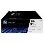 HP Original CE278AD 78A Toner schwarz 2.100 Seiten/5%, VE=2