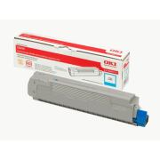 OKI 43487711 C8600 - - Original Toner cyan - 6.000 Seiten