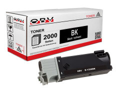 Kompatibel OBV Toner ersetzt Dell 593-10258 DT615 f&uuml;r 1320c 1320cn 2130cn 2135cn - schwarz 2000 Seiten