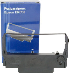 Kompatibel Farbband schwarz f&uuml;r EPSON ERC 30 34 38 ERC-38B
