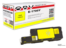 Kompatibel Toner f&uuml;r Epson C1700 CX17 gelb (yellow), 1400 Seiten