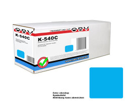 Kompatibel Toner ersetzt Kyocera TK540C TK-540C cyan, 4000 Seiten