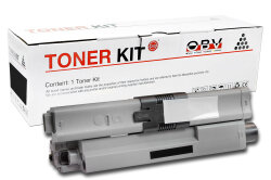 Kompatibel Toner ersetzt OKI 44469803 für C310 C330 C510 MC351 schwarz