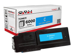 Kompatibler Toner ersetzt 106R02229 für Xerox Phaser 6600 / 6605 cyan, 6000 Seiten