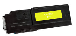 Kompatibel Toner ersetzt 106R02231 für Xerox Phaser 6600 6605 gelb, 6000 Seiten