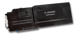 Kompatibler Toner ersetzt Dell 593-BBBU / RD80W  für Dell C2660dn / C2660dnf   schwarz  6000 Seiten