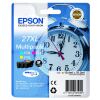 Epson 27XL C13T27154012 Tintenpatrone Cyan, Magenta, Gelb XL – Original, ca. 1.100 Seiten
