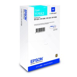 Epson Original C13T755240 T7552 Tintenpatrone cyan 4.000 Seiten, 39 ml