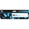 HP 980 D8J07A Tintenpatrone Cyan – Original, ca. 6.600 Seiten