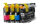 Kompatibel OBV 4x Tintenpatronen ersetzt Brother LC-227XL LC-225XL schwarz cyan magenta gelb für Brother DCP-J4120DW MFC-J4420DW MFC-J4425DW MFC-J4620DW MFC-J4625DW