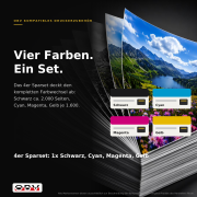 4er Sparset Toner kompatibel für Ricoh 407543-407546 – SP C250 / C260 / C261 (1x Schwarz, Cyan, Magenta, Gelb)