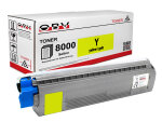 OBV Toner kompatibel mit Oki 44059105 für OKI C810CDTN...