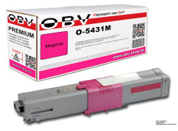 Kompatibel Toner für OKI ES5431 ersetzt 44973510 magenta 6000 Seiten