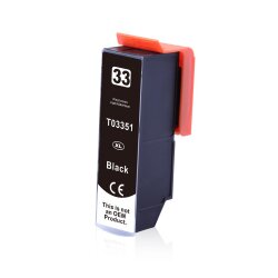 Kompatibel Tintenpatrone ersetzt Epson 33XL C13T33514010 schwarz