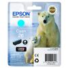 Epson 26 C13T26124012 Tintenpatrone Cyan – Original, ca. 300 Seiten