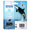 Epson T7605 C13T76054010 Tintenpatrone Foto-Cyan – Original, ca. 2.400 Seiten