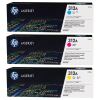 HP 312A CF440AM Toner Cyan, Magenta, Gelb – Original, ca. 2.700 Seiten