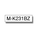 Brother Original M-K231BZ M-K231 P-Touch Farbband 12mm x 8m