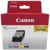 Canon CLI-571 0386C008 Tintenpatrone Schwarz, Cyan, Magenta, Gelb – Original, 7 ml