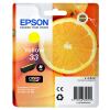 Epson 33 C13T33444012 Tintenpatrone Gelb – Original, ca. 300 Seiten