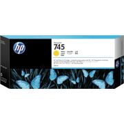 HP 745 F9K02A Tintenpatrone Gelb &ndash; Original, 300 ml