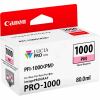 Canon PFI-1000 PM 0551C001 Tintenpatrone Foto-Magenta – Original, ca. 3.755 Seiten