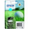 Epson 34 C13T34624010 Tintenpatrone Cyan – Original, ca. 300 Seiten