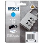 Epson Original C13T35824010 T3582 Tintenpatrone cyan 650...