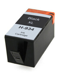 Kompatible Tintenpatronen ersetzt HP Nr. 934XL / C2P23AE schwarz