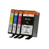 Sparset 4x kompatible Tintenpatrone ersetzt HP Nr. 934XL / 935XL / X4E14AE schwarz, cyan, magenta, gelb