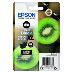 Epson Original C13T02H14010 202XL Tintenpatrone schwarz hell 800 Seiten, 7,9 ml