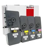 Kompatibel 4x OBV Toner ersetzt Kyocera TK-5230 für M5521cdn M5521cdw P5021 P5021cdn P5021cdw - schwarz cyan magenta gelb