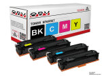 4x kompatibler Toner für HP 205A Color LaserJet Pro MFP...