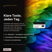 Toner kompatibel für Samsung MLT-D111L Schwarz – Xpress M2020 / M2022 / M2026 / M2070 / M2078, ca. 1.800 Seiten, mit Chip