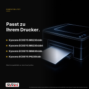 4er Sparset Toner kompatibel für Kyocera TK-5270 – ECOSYS M6230cidn M6230cidnt M6630cidn P6230cdn (1x Schwarz, Cyan, Magenta, Gelb)