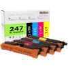 4er Sparset Toner kompatibel für Brother TN-247 – DCP-L3510cdw (1x Schwarz, 1x Cyan, 1x Magenta, 1x Gelb)
