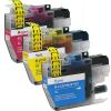 3er Set CMY Druckerpatronen kompatibel für Brother LC-3219XL – MFC-J5330dw MFC-J5330dw XL MFC-J5335dw (Cyan, Magenta, Gelb)