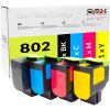 Toner Set kompatibel Lexmark CX310 CX410 CX510 – ersetzt 80C2SK0/SC0/SM0/SY0 – 4 Farben