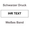 Kompatibles D1 Beschriftungsband –  Schwarz auf Weiß - (12mmx8m) Ersatz für Dymo 45013 / S0720530