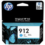 HP Original 3YL77AE 912 Tintenpatrone cyan 315 Seiten,...
